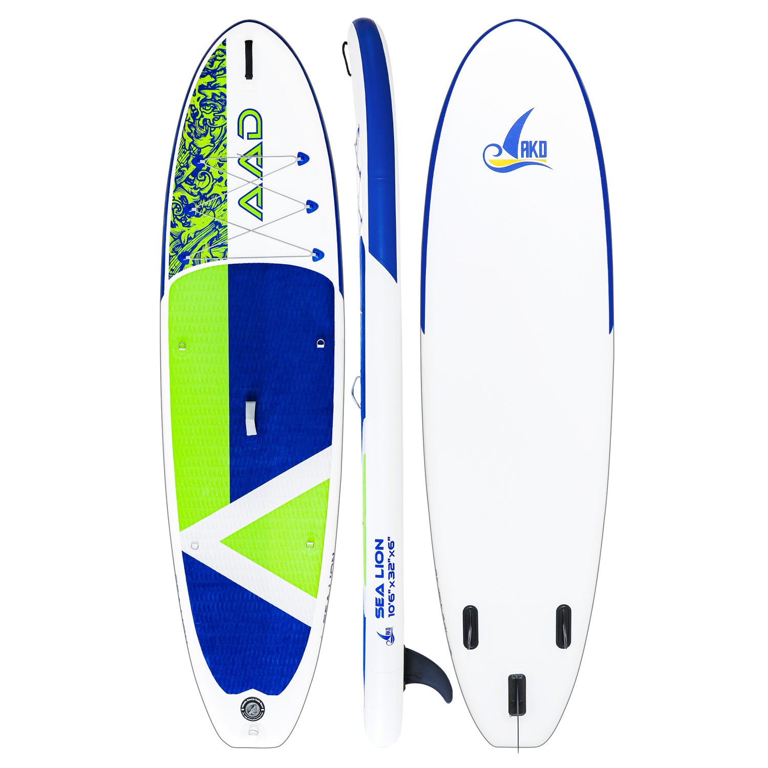 AKD SeaLion 10'6 " Stand Up Paddle Board SUP 320x81x15cm 150kg / 318L (Vert)