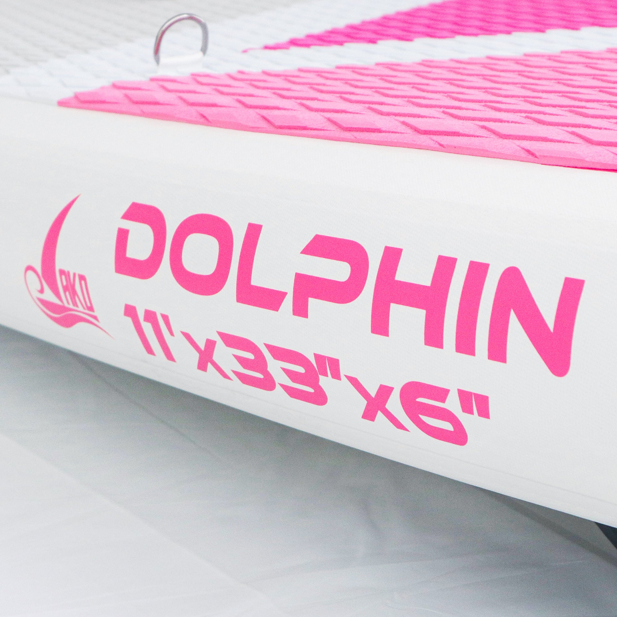AKD DOLPHIN Standup Paddel Board 11' 335x83x15cm SUP Board 170kg/346L (Rosa)